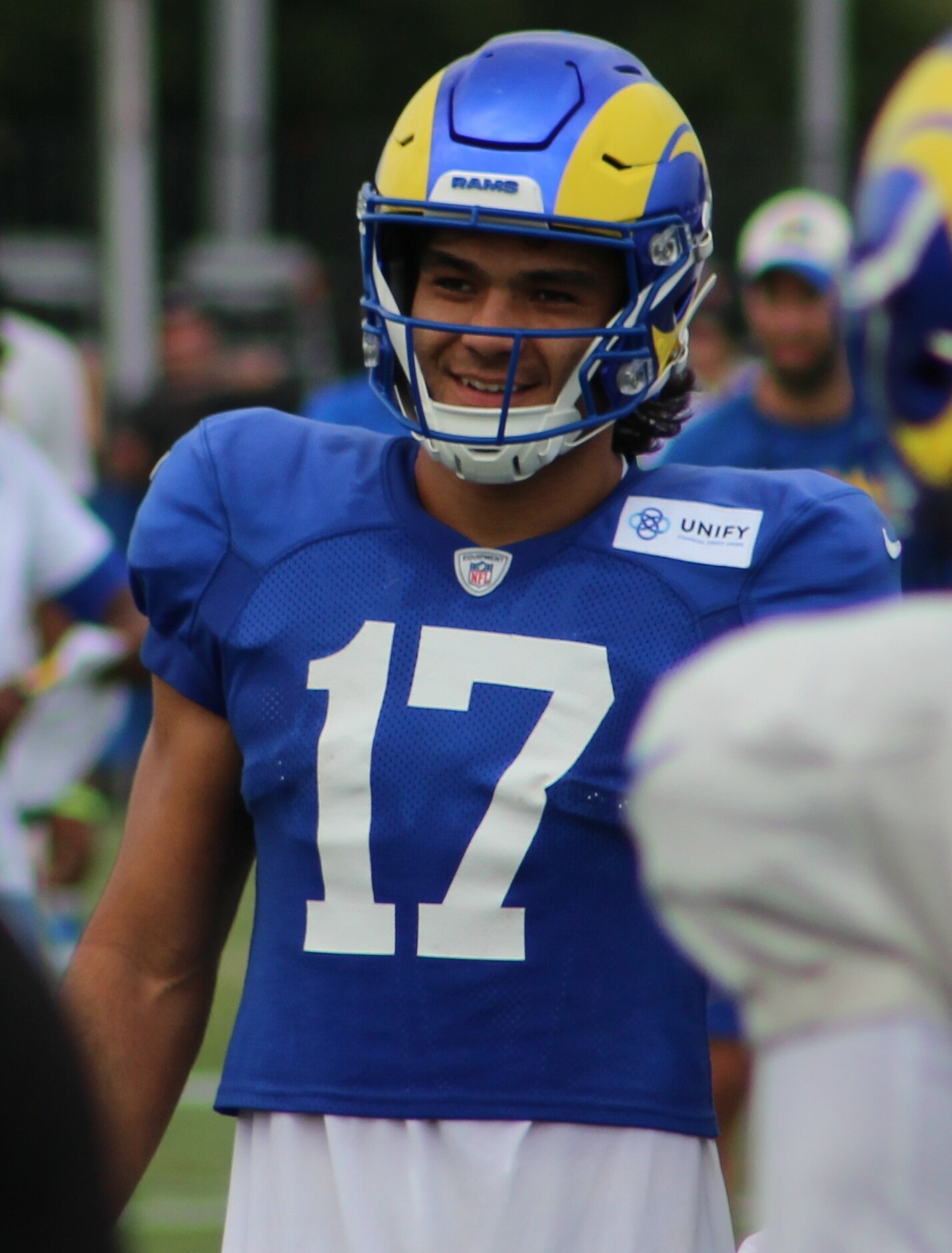 Rams wide receiver Puka Nacua
