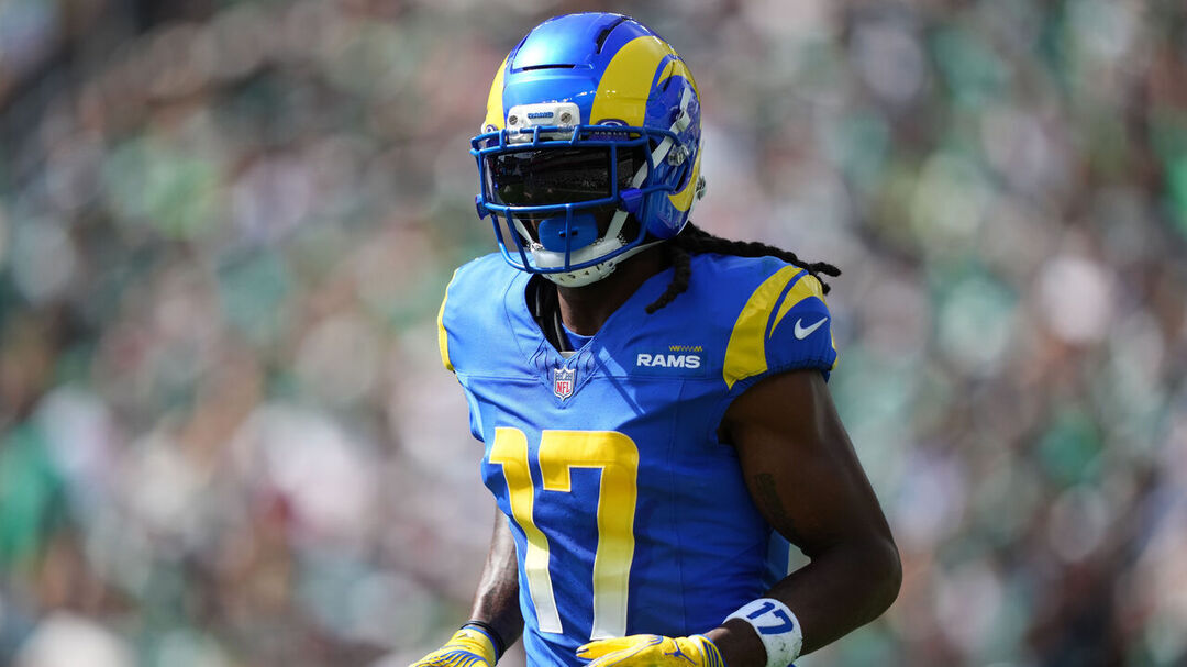 Davante Adams of the Los Angeles Rams (file photo)