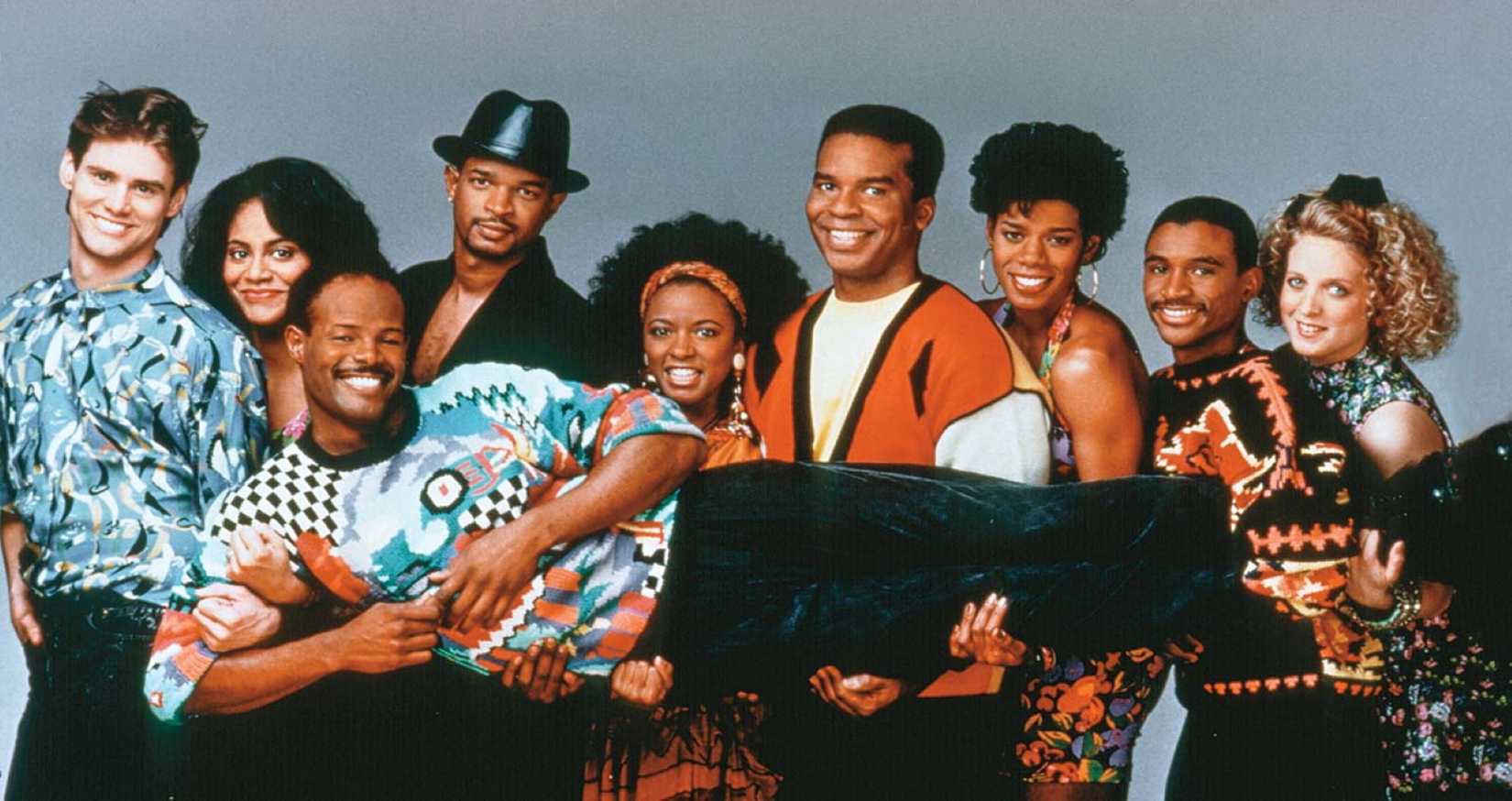 Cast members of the 1990s Fox sketch series In Living Color