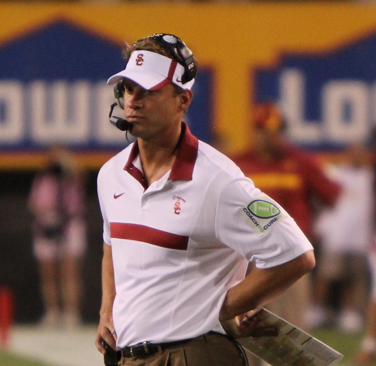 LSU head coach Lane Kiffin (file photo)