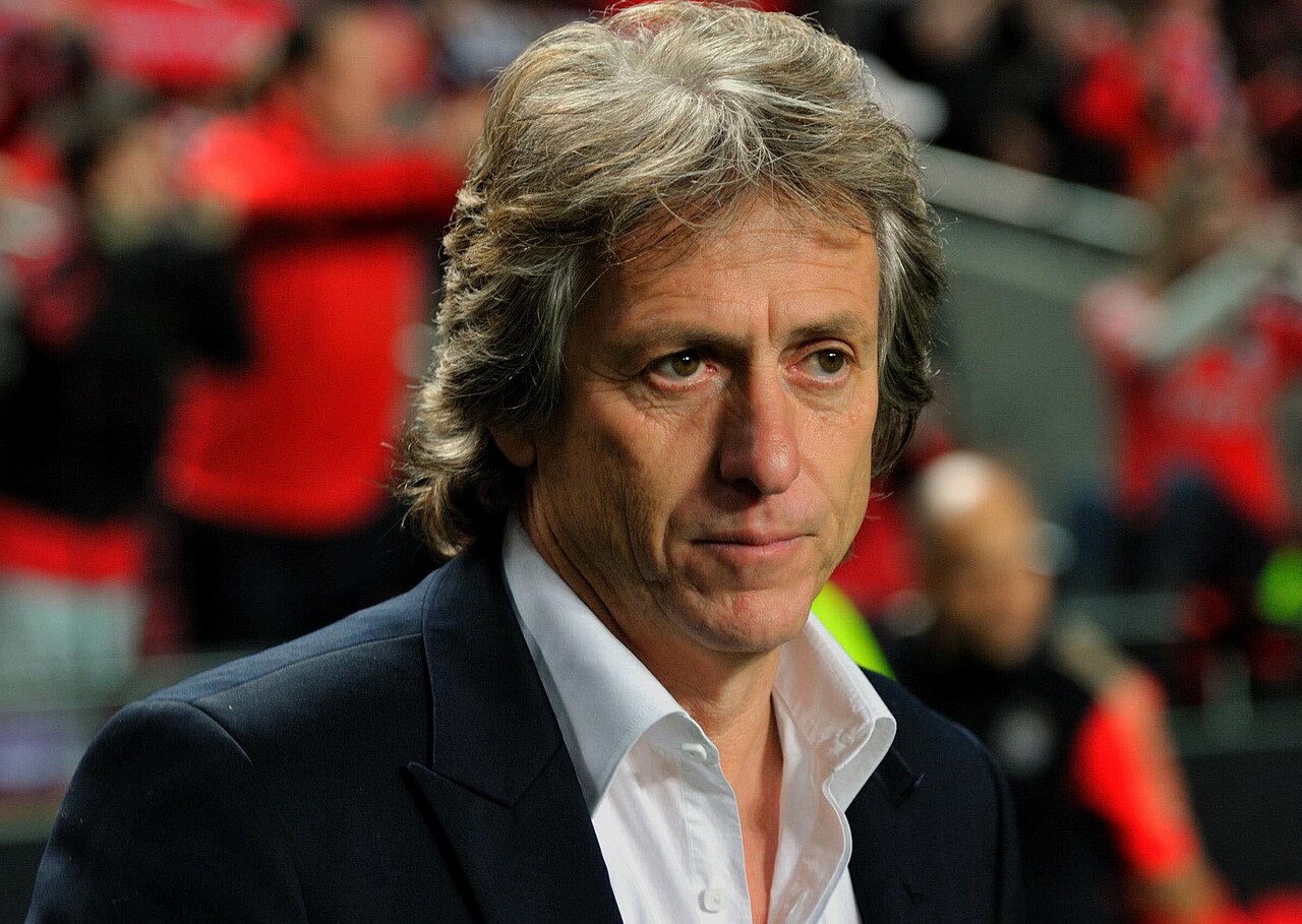 Portugal head coach Jorge Jesus on the sideline