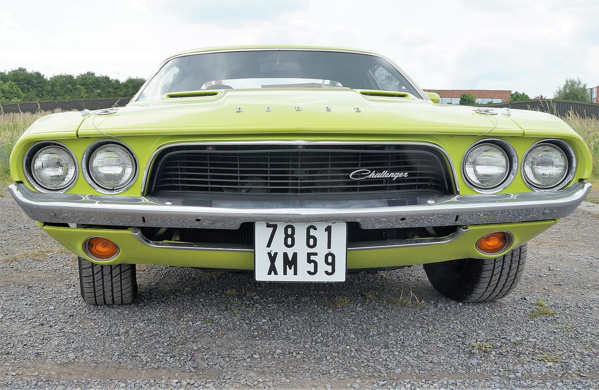 A Dodge Challenger