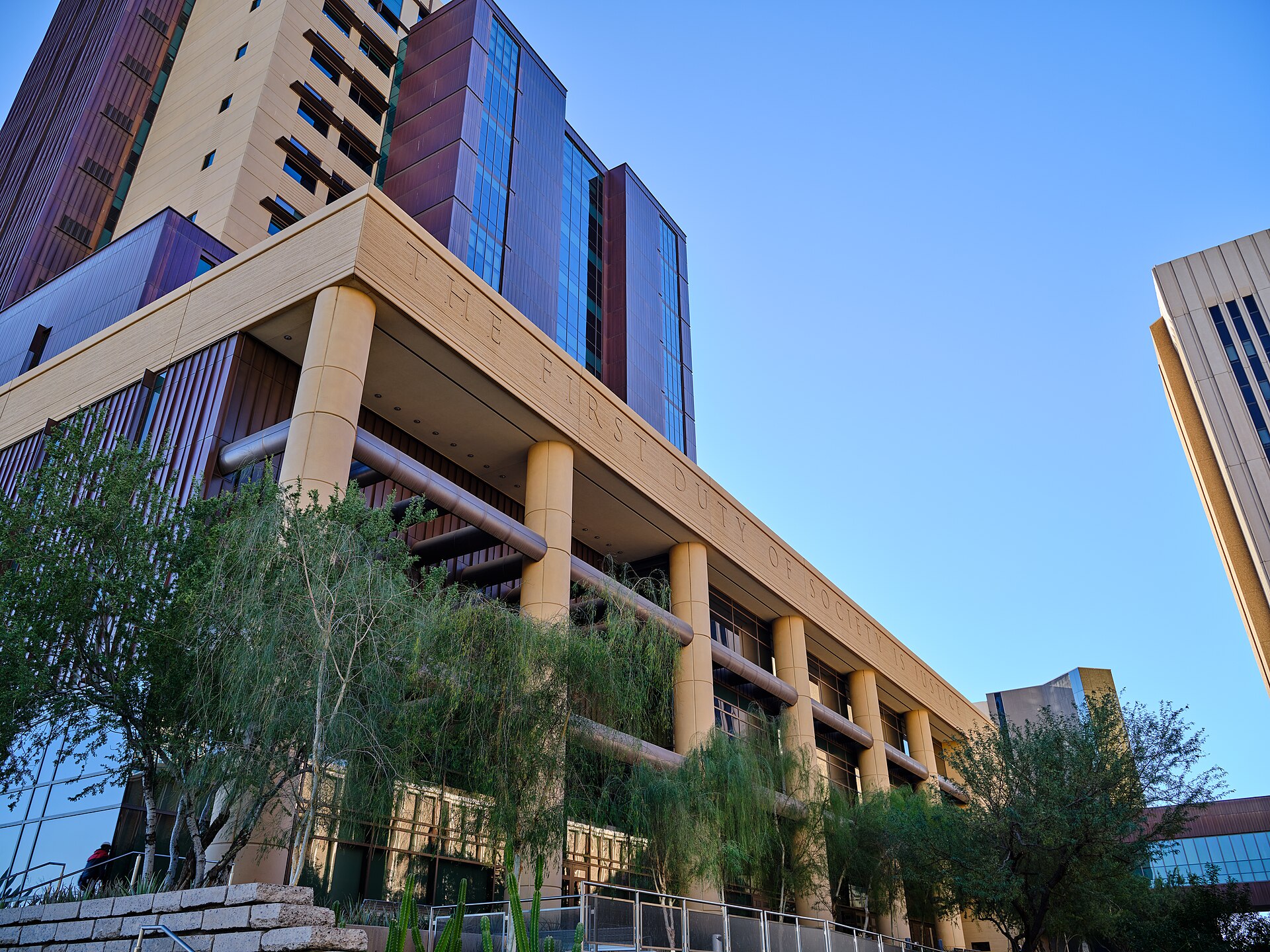 Maricopa County Courthouse in downtown Phoenix, Arizona