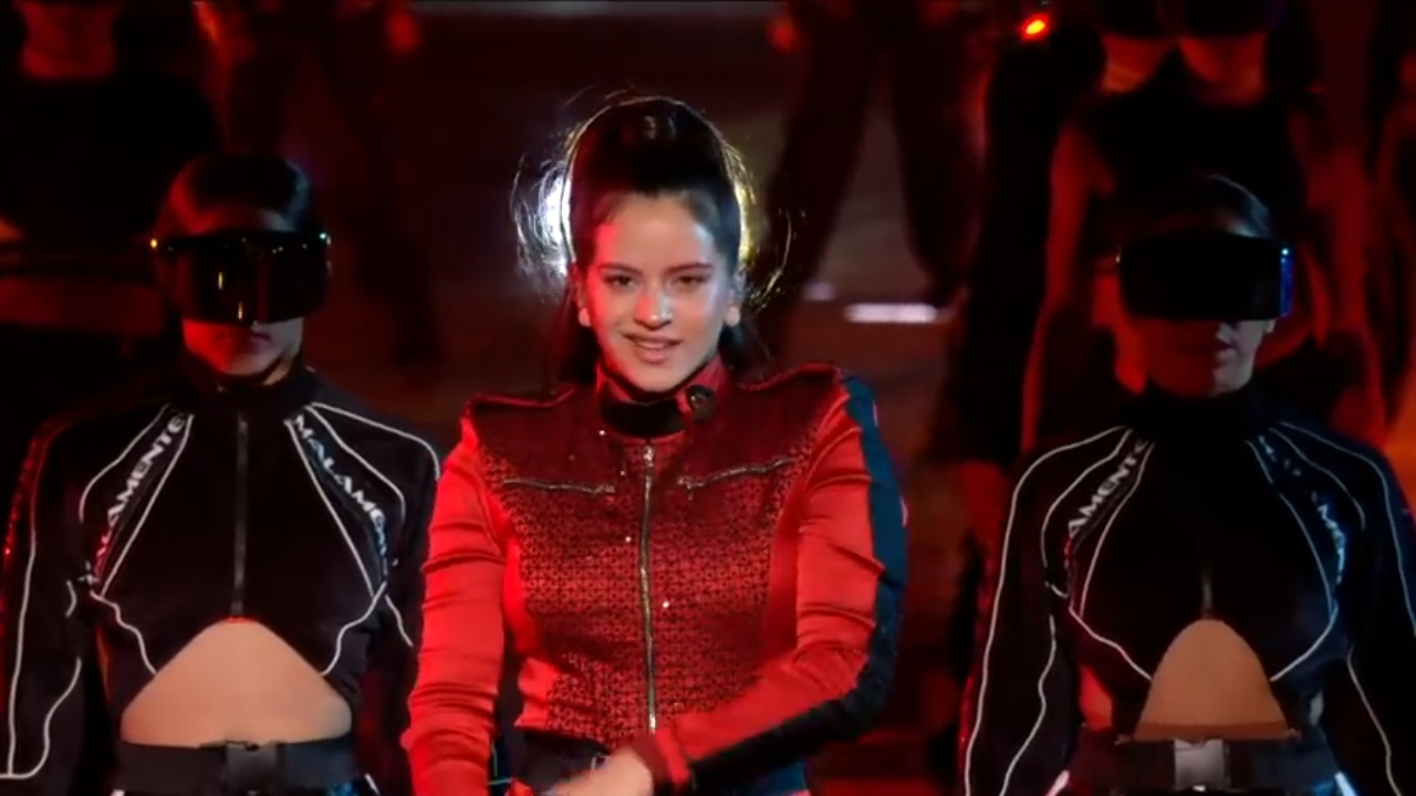 Rosalía performing in 2024 (file photo)