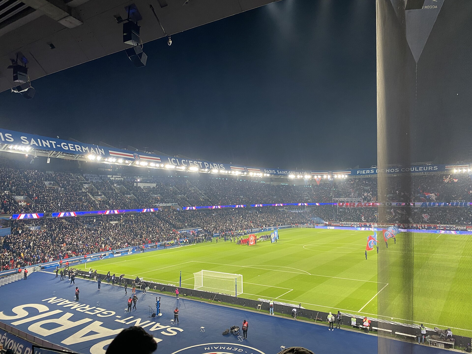 Parc des Princes, home of Paris Saint-Germain