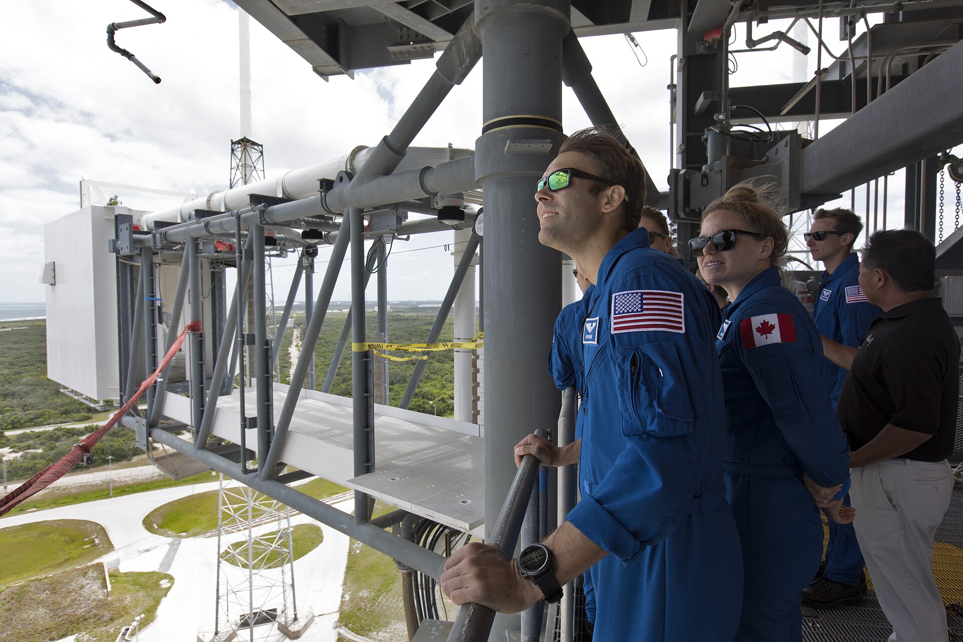 Space Launch Complex facilities at Cape Canaveral