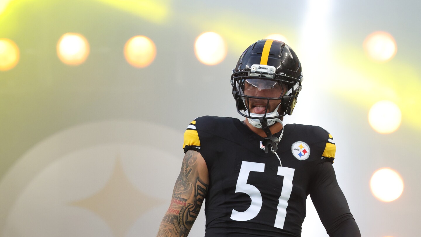 Pittsburgh Steelers defenders in action at home (file photo)