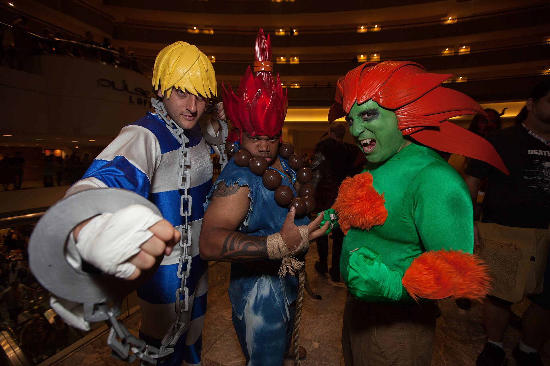 Street Fighter cosplayers at Dragon Con (file photo)