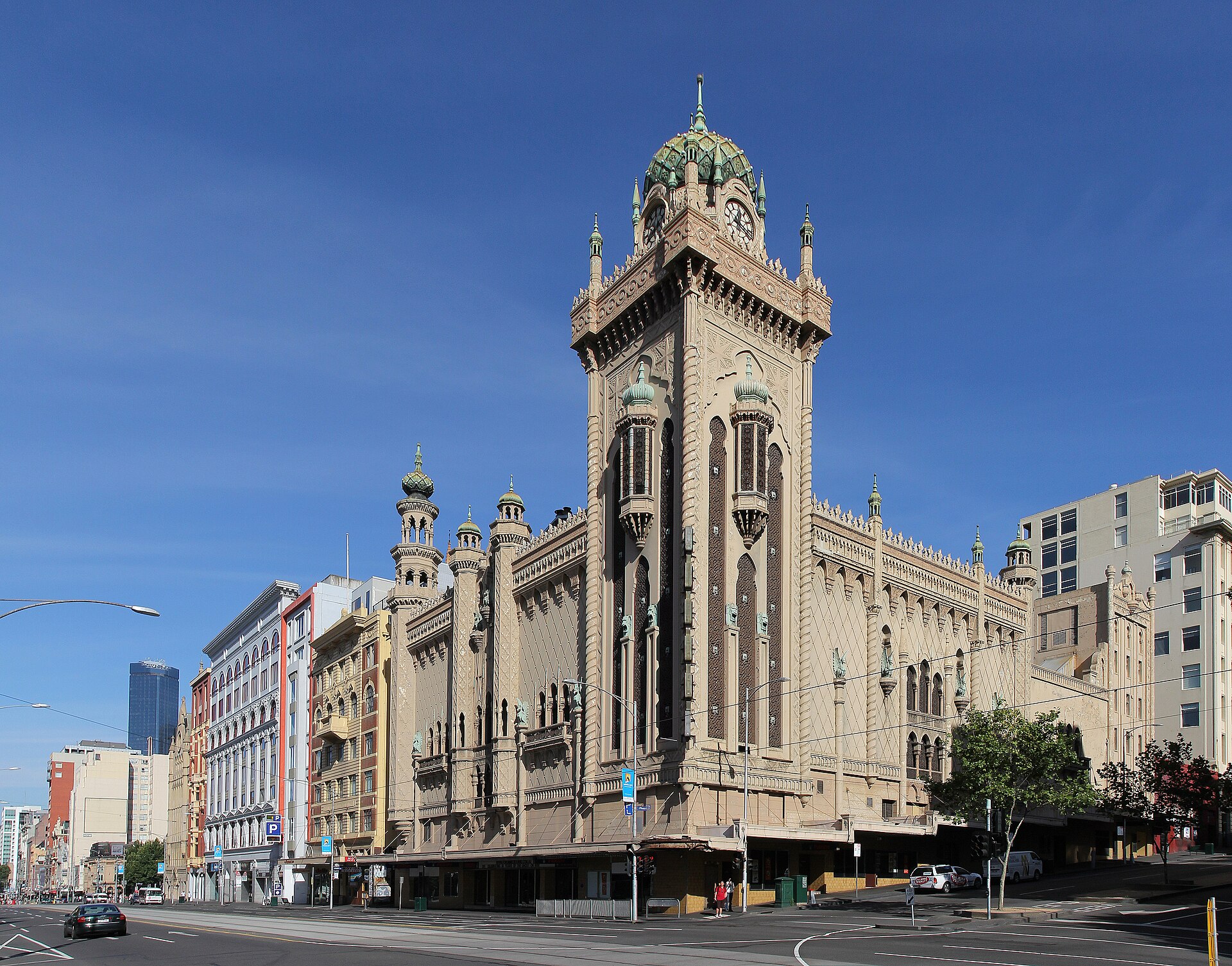 The Forum Theatre on Flinders Street in Melbourne
