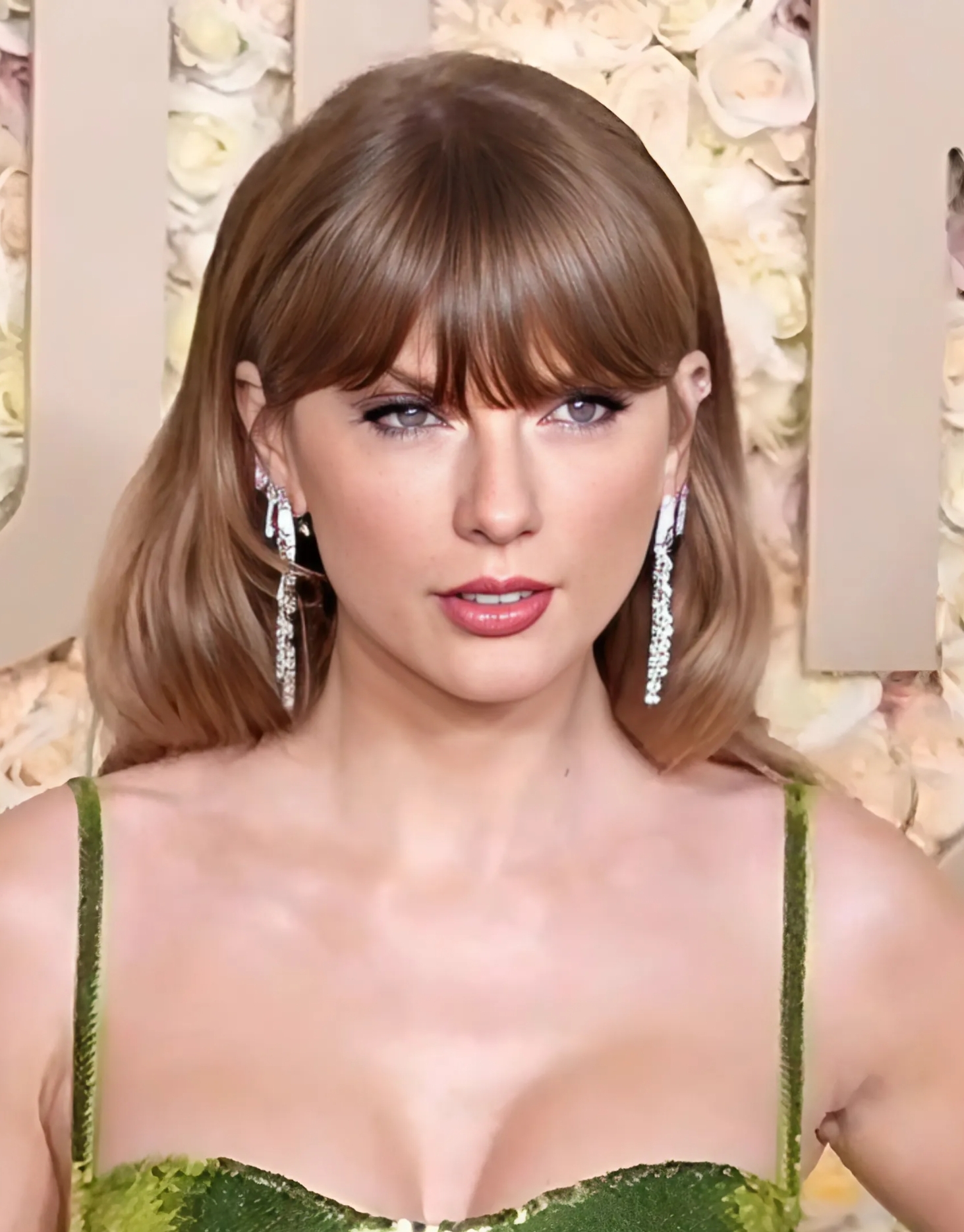 Taylor Swift at the Golden Globes 2024