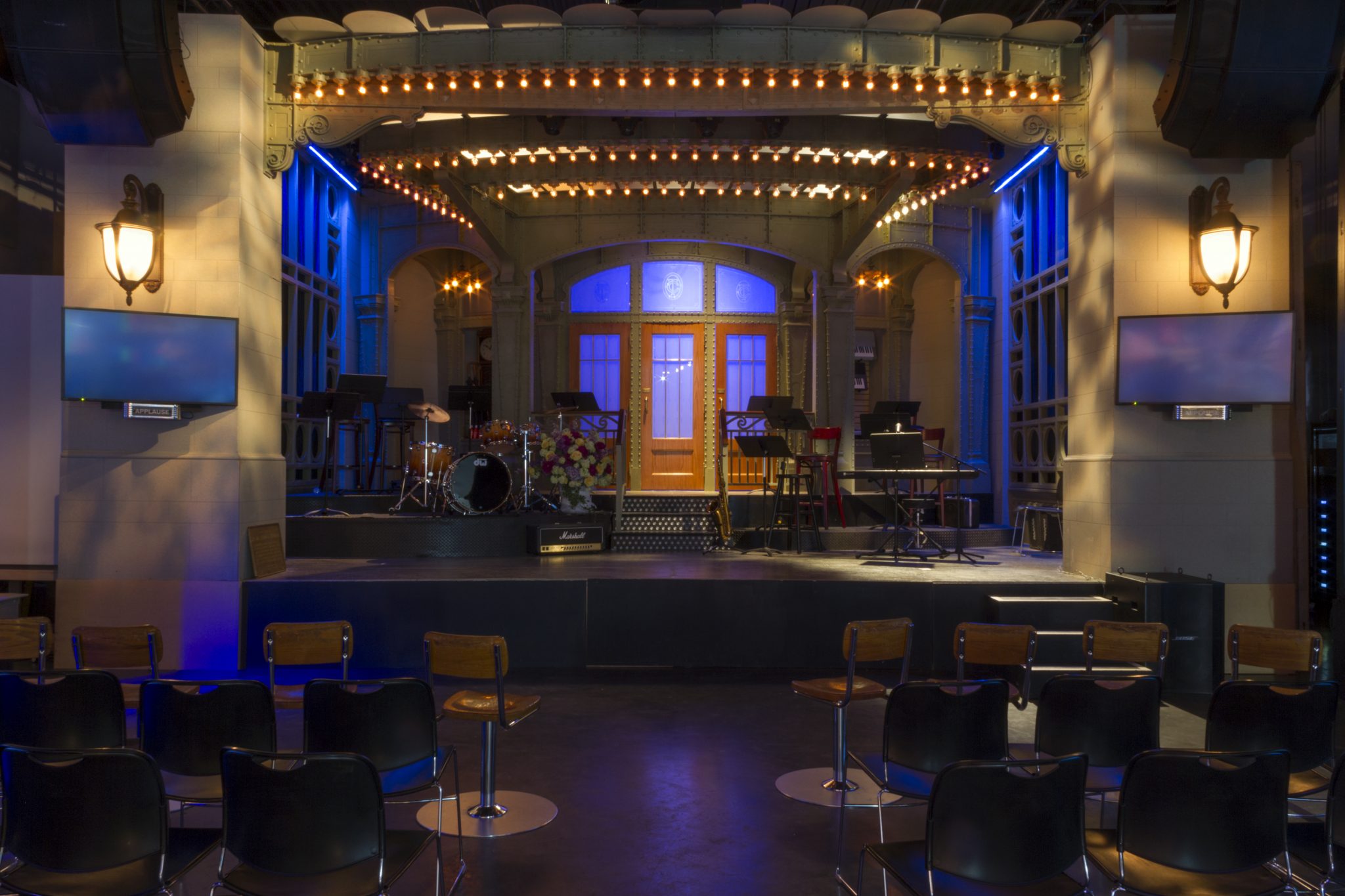 The Saturday Night Live mainstage in New York City.