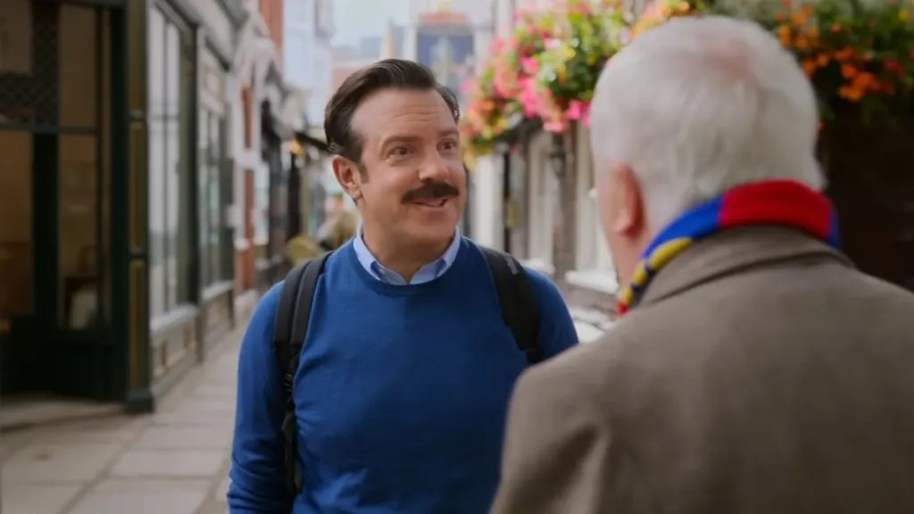 Ted Lasso Season 4 first-look photo of Jason Sudeikis as Ted Lasso