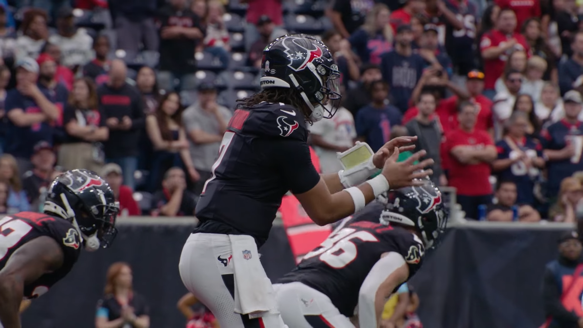 C.J. Stroud in action for the Houston Texans