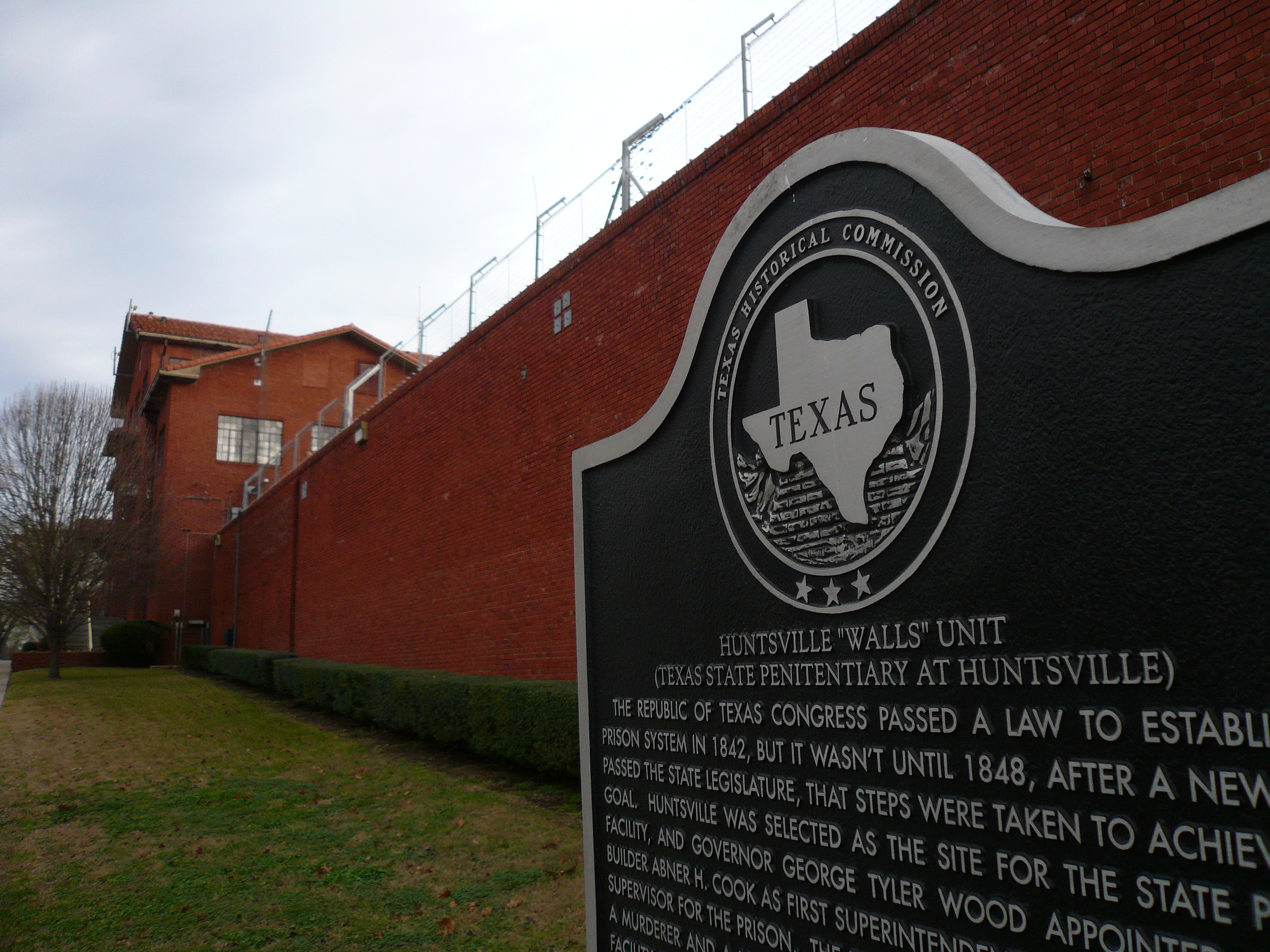 The Walls Unit of the Texas state prison in Huntsville, where Jamaal Howard was executed