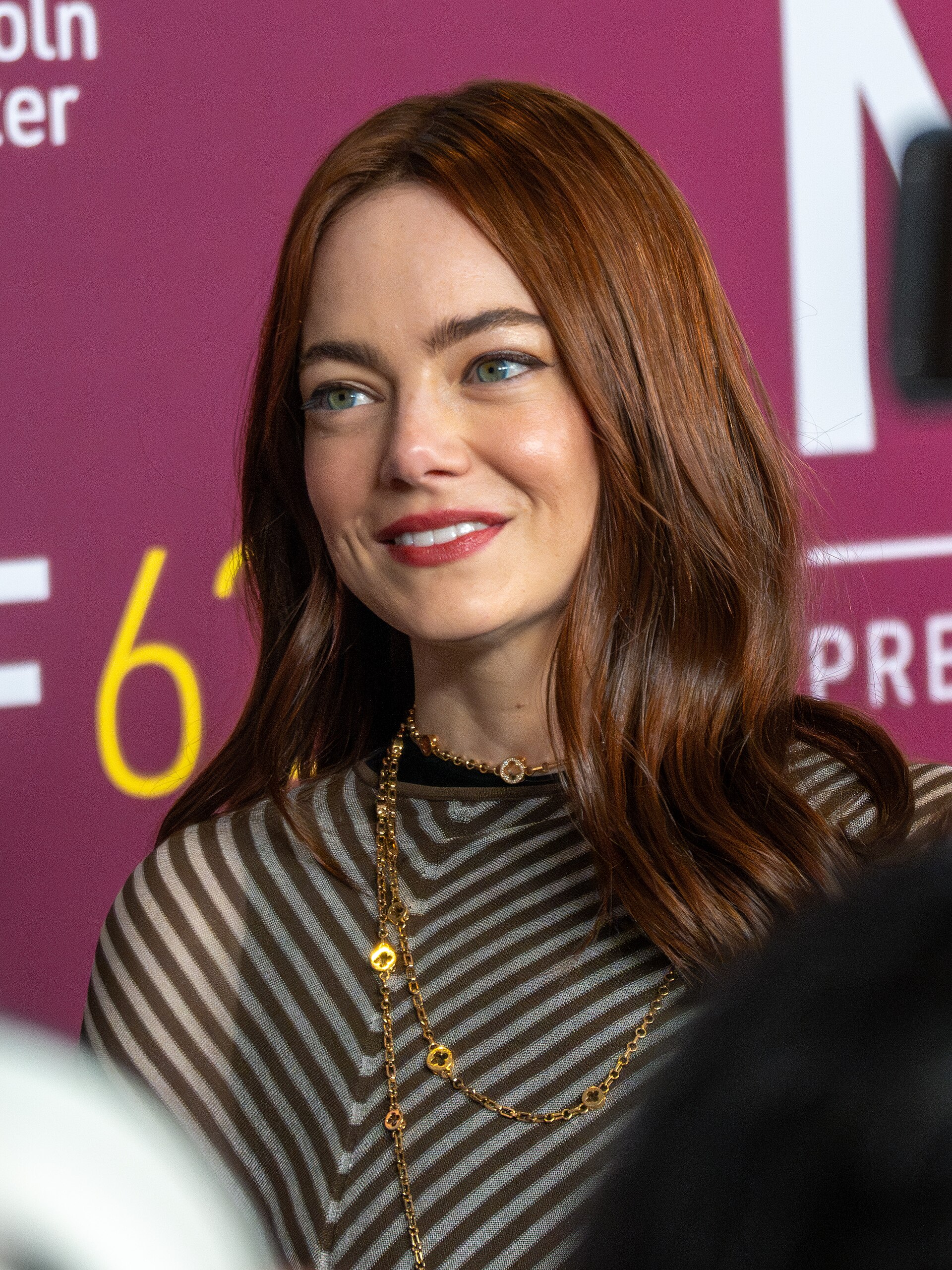 Emma Stone at the 2024 New York Film Festival