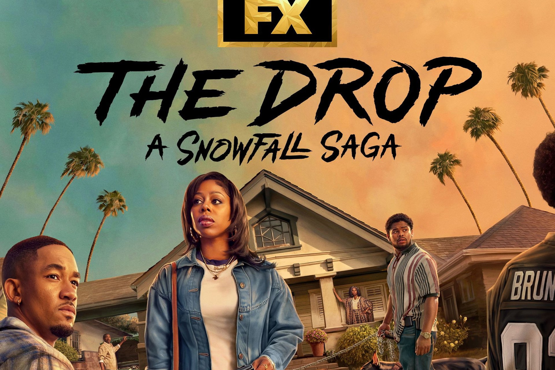 Official key art for FX's The Drop: A Snowfall Saga