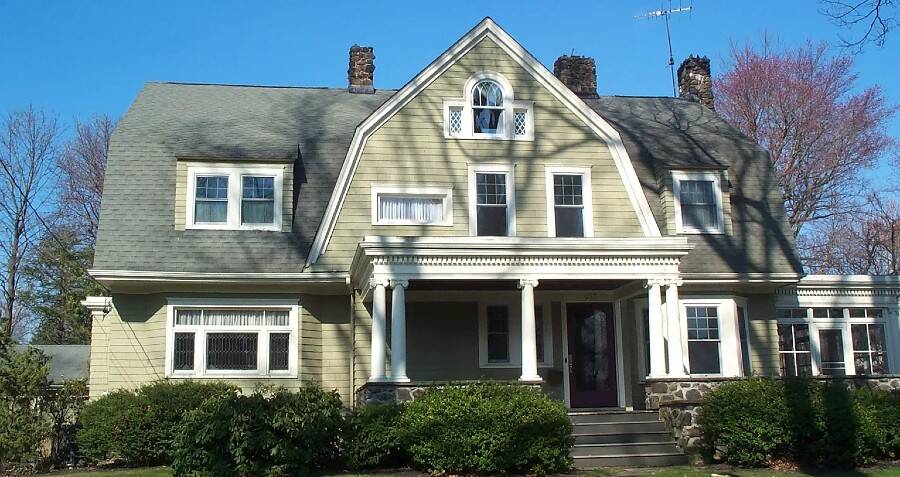 The real 657 Boulevard house in Westfield, New Jersey