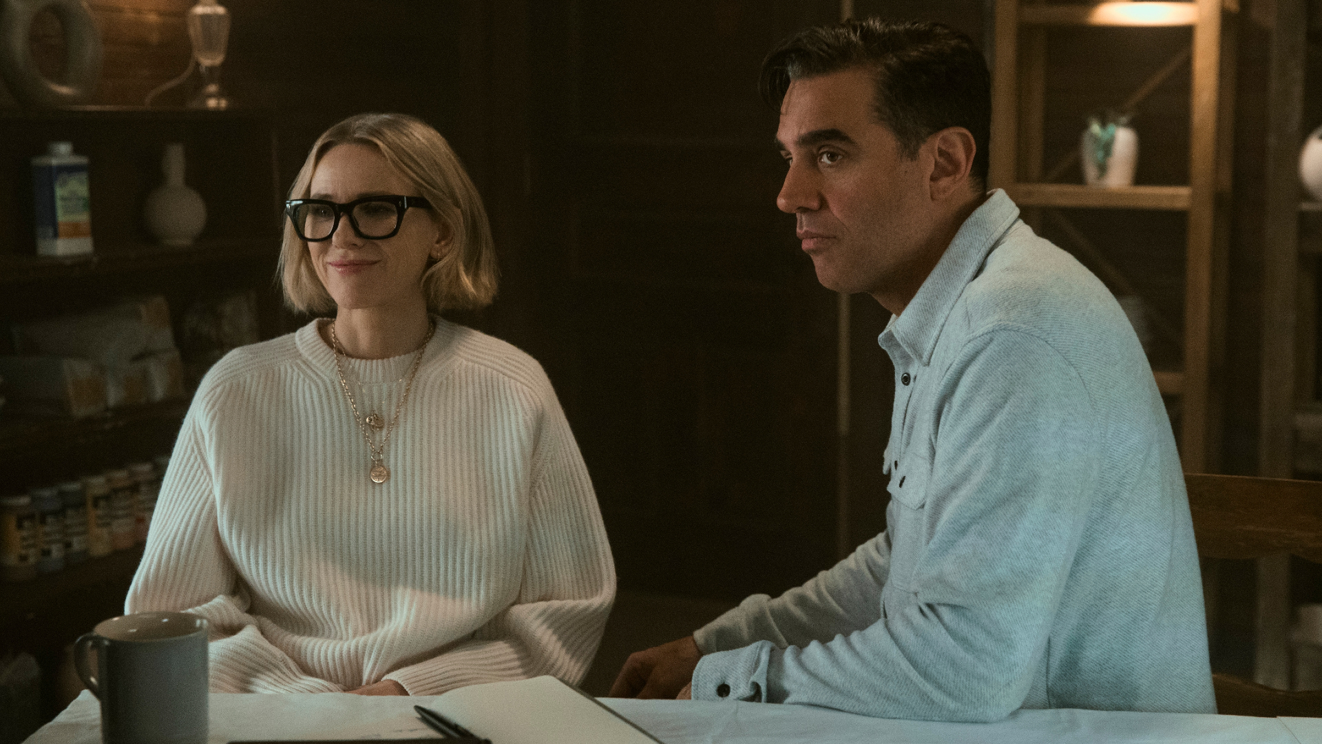 Promotional imagery from Netflix's 'The Watcher' Season 1