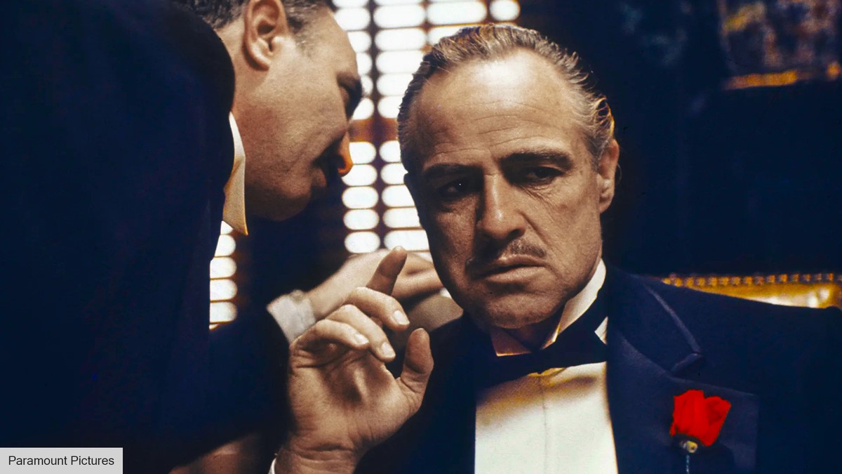 Marlon Brando as Vito Corleone in The Godfather.