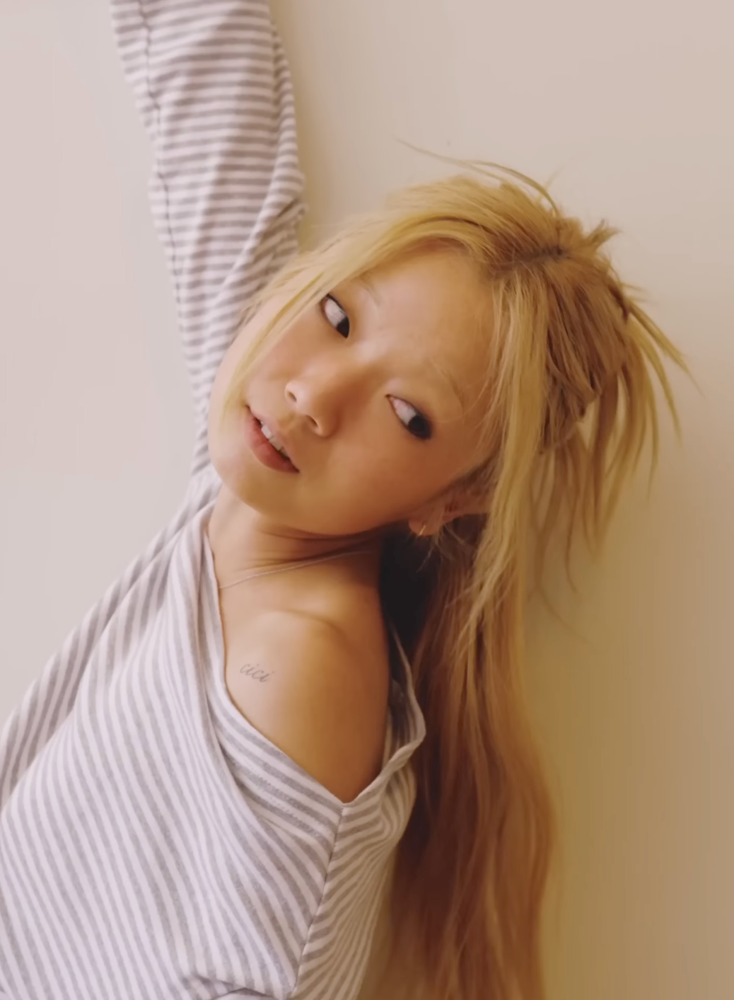 Tiffany Day in a still from her ‘No Luck’ video