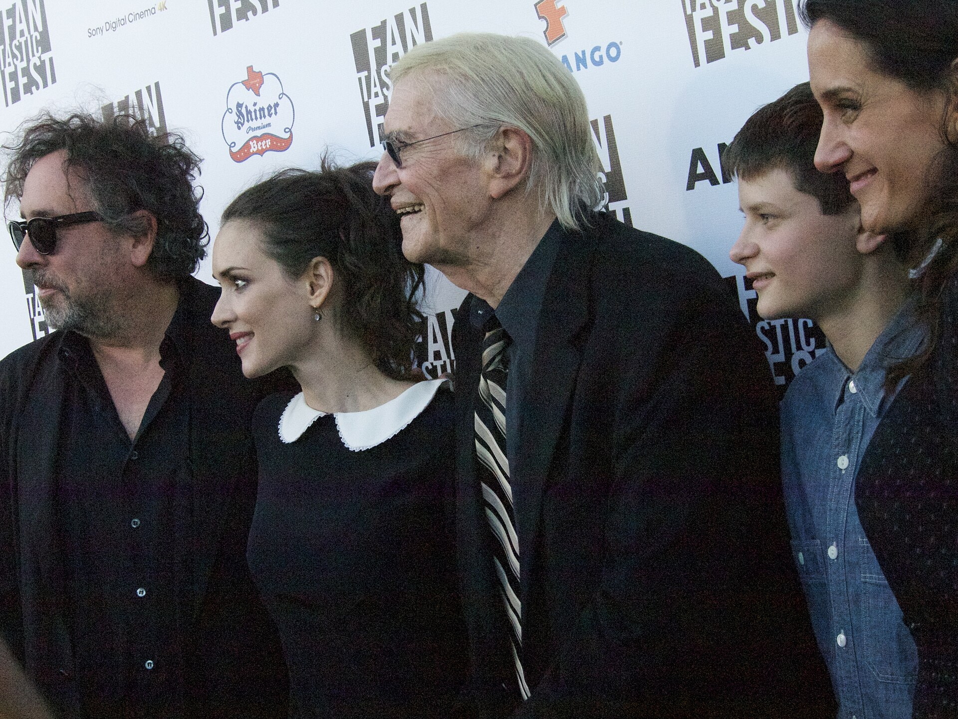 Director Tim Burton photographed at an event