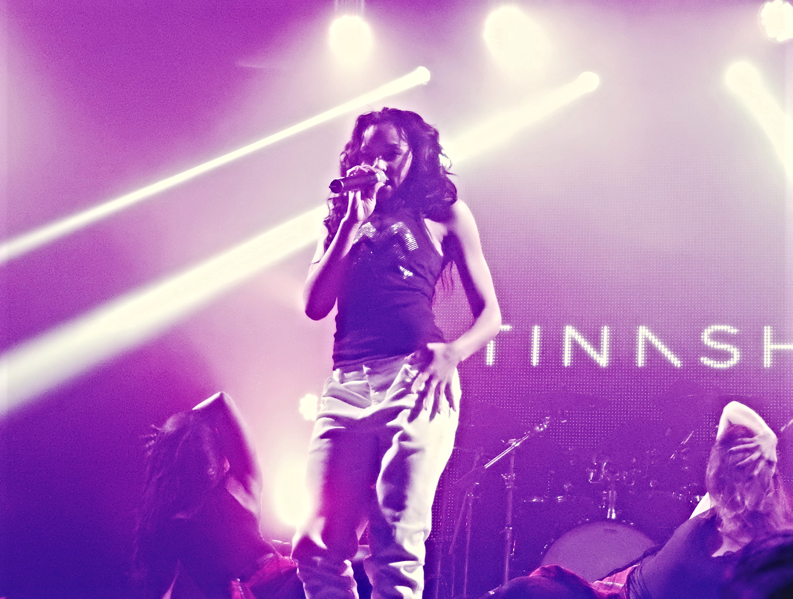Tinashe performing at Heaven in London