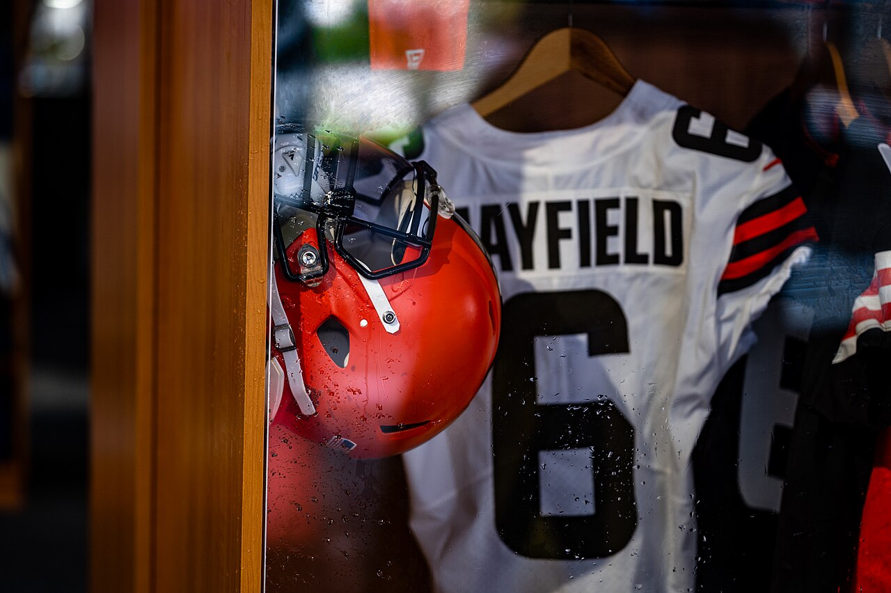 Baker Mayfield of the Tampa Bay Buccaneers