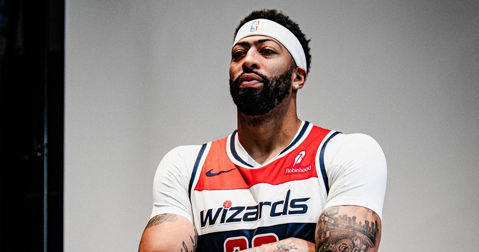 Anthony Davis in a Washington Wizards uniform.