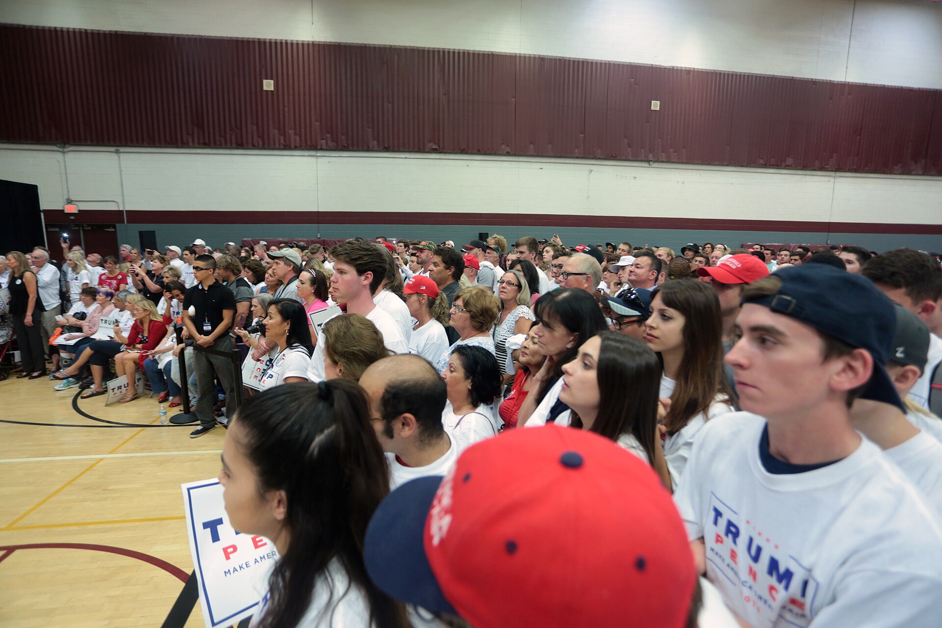 Trump supporters at a rally in Tempe (file photo)