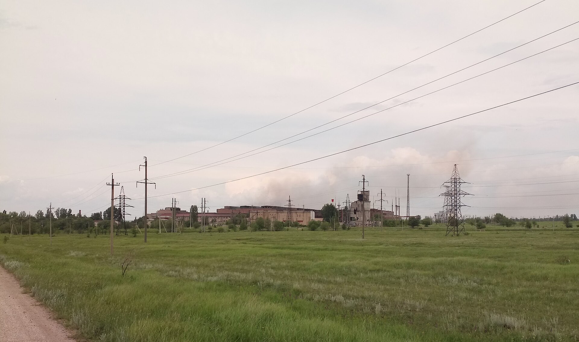 An industrial steel plant (file photo)