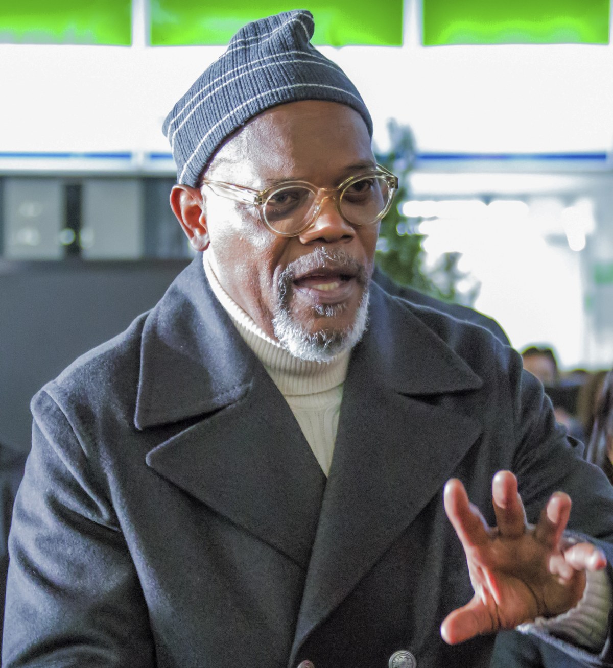 Samuel L. Jackson at the 2017 Japan premiere of Kong: Skull Island (file photo)