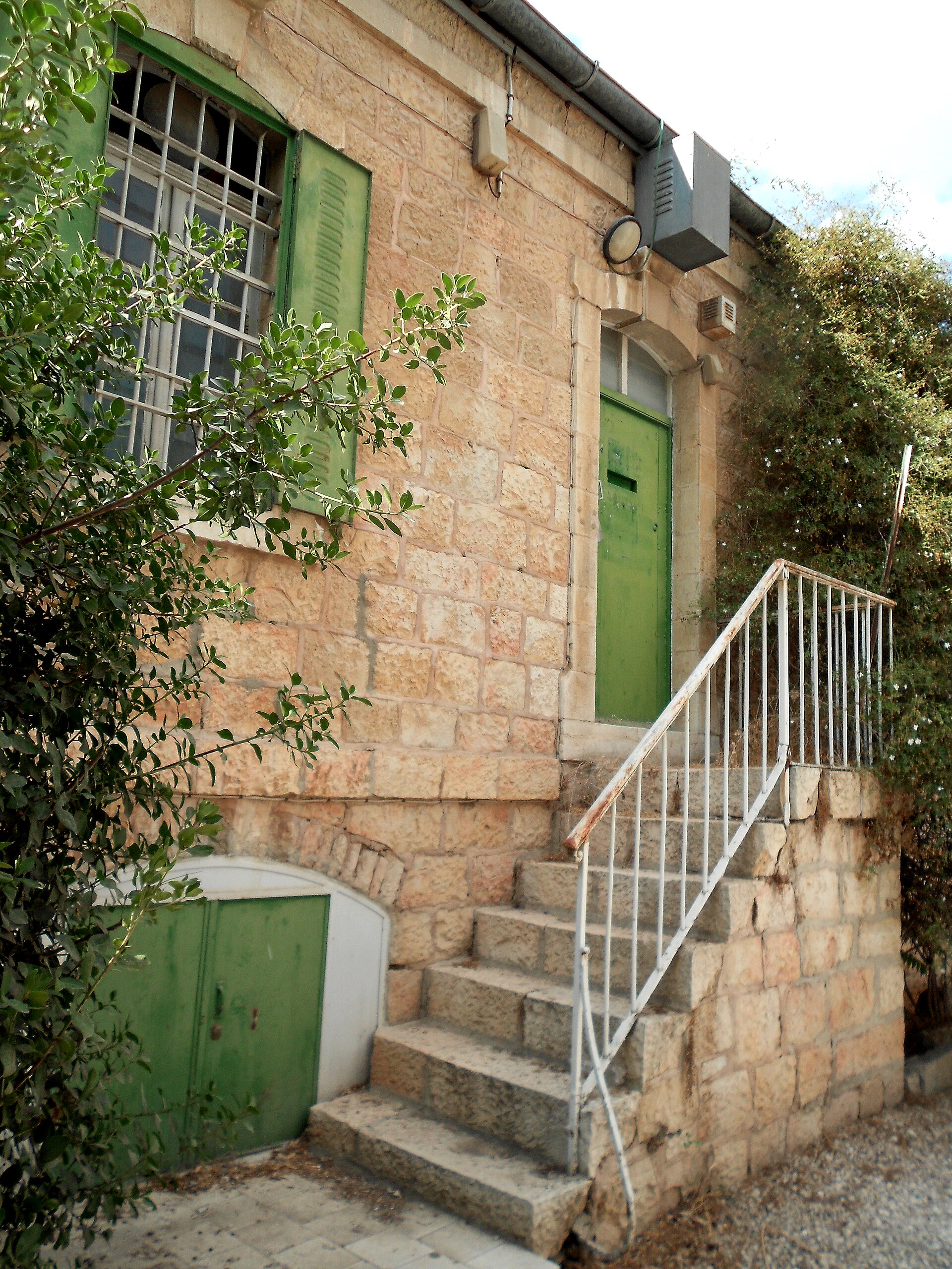 The British consulate building in Jerusalem - it survives as the renamed UK Mission