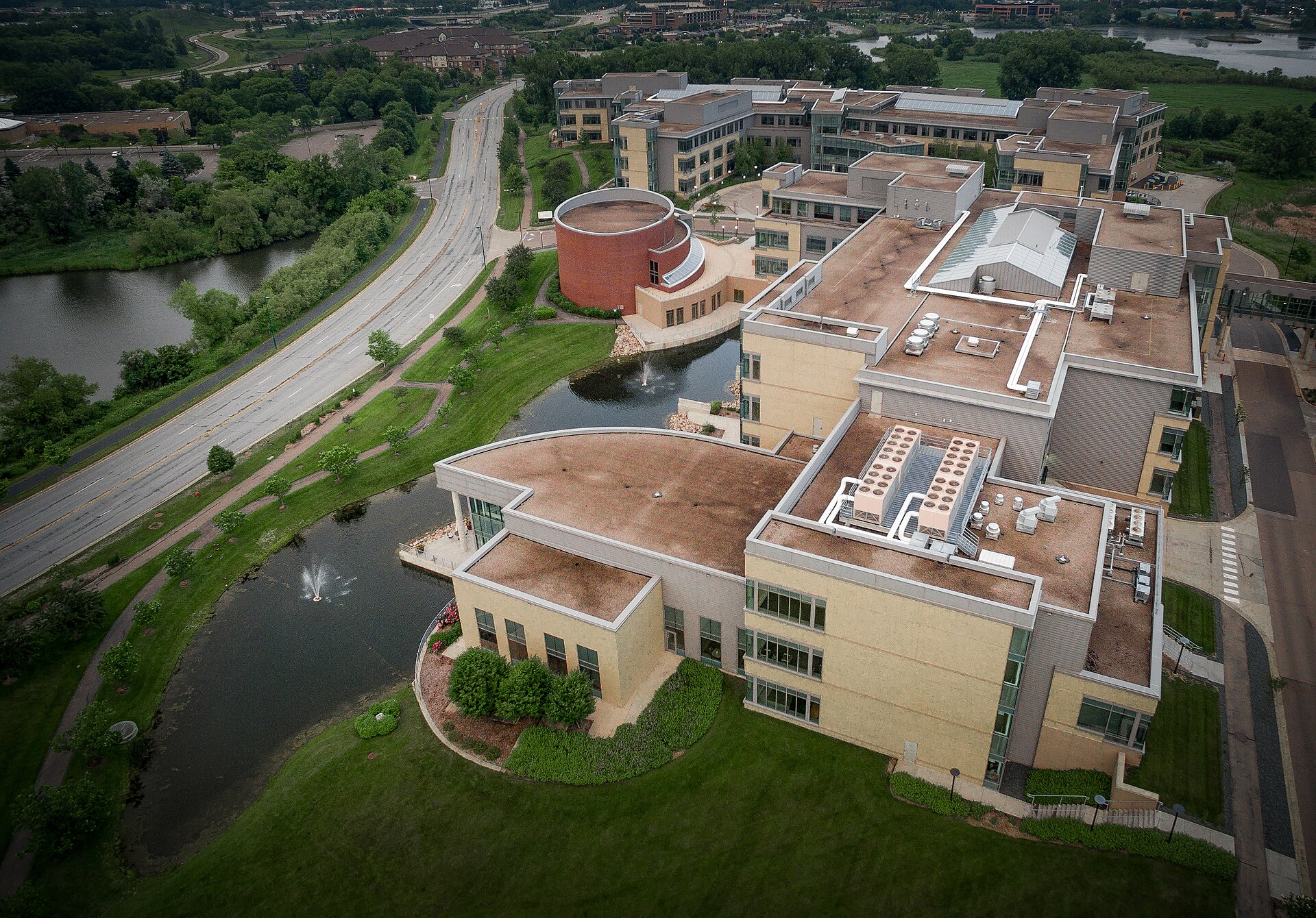 The Optum headquarters in Eden Prairie, Minnesota — Optum is UnitedHealth Group's services division (file photo)