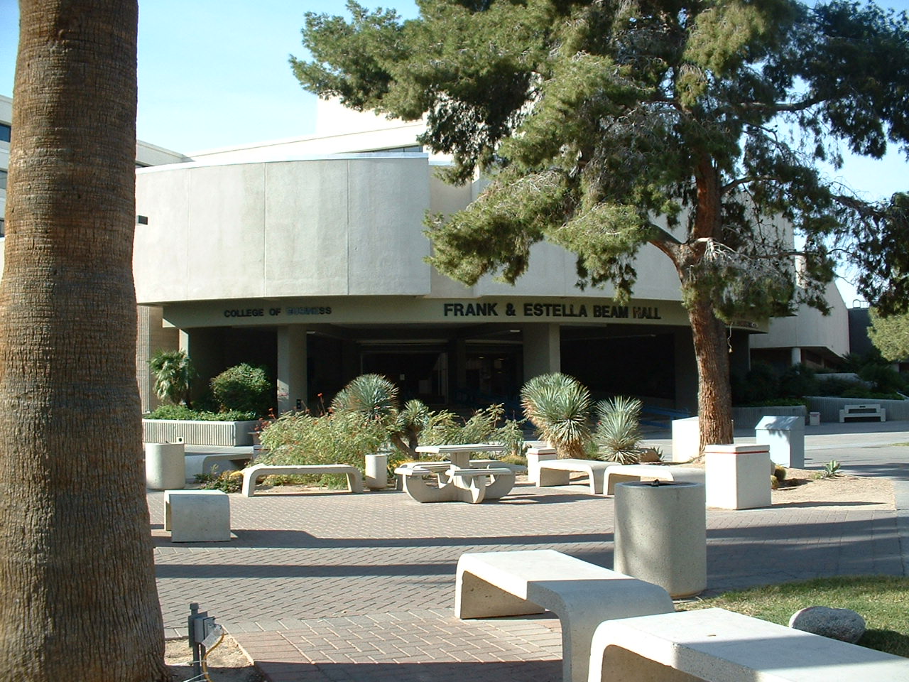The student commons at the University of Nevada, Las Vegas