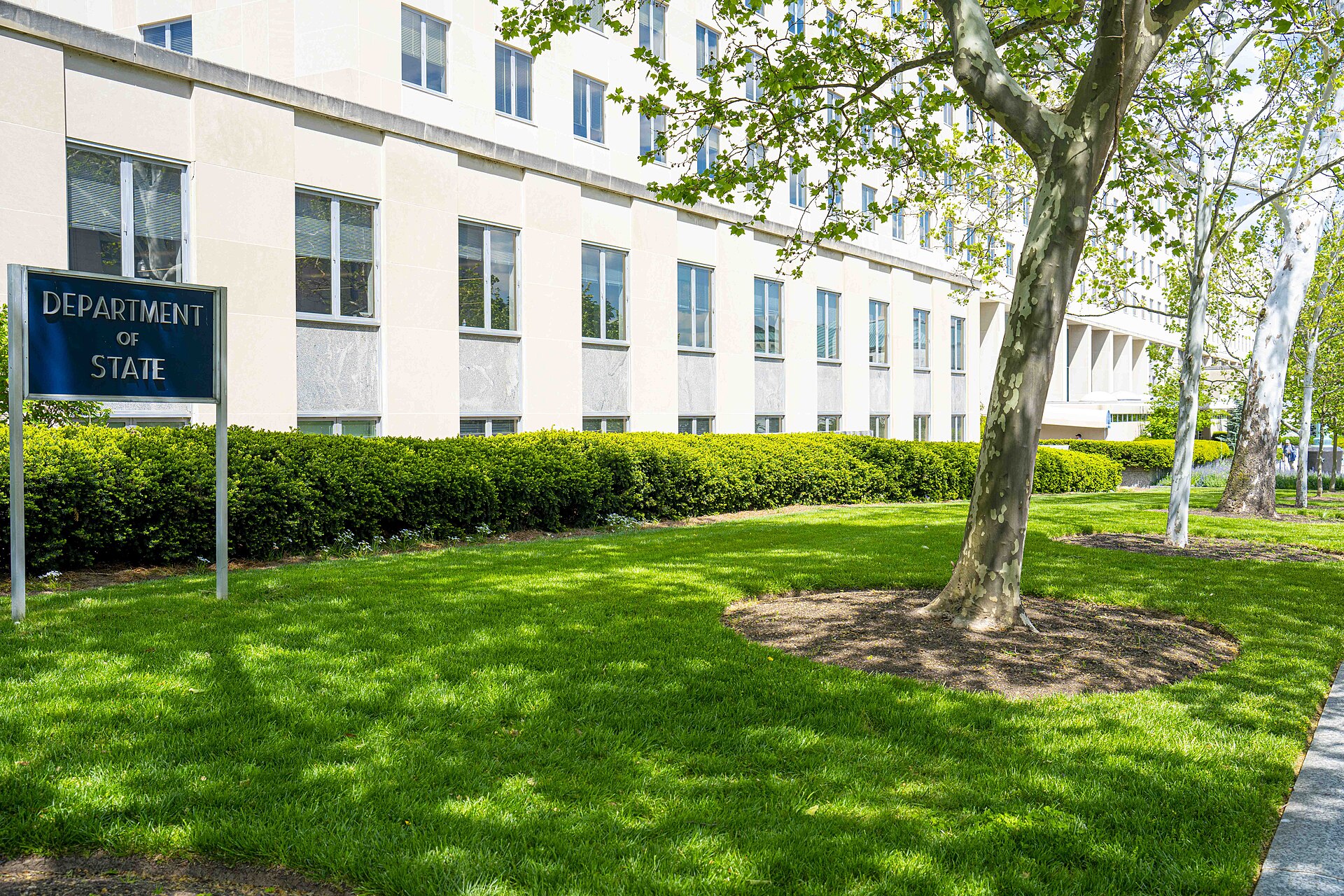 The U.S. Department of State headquarters, file photo