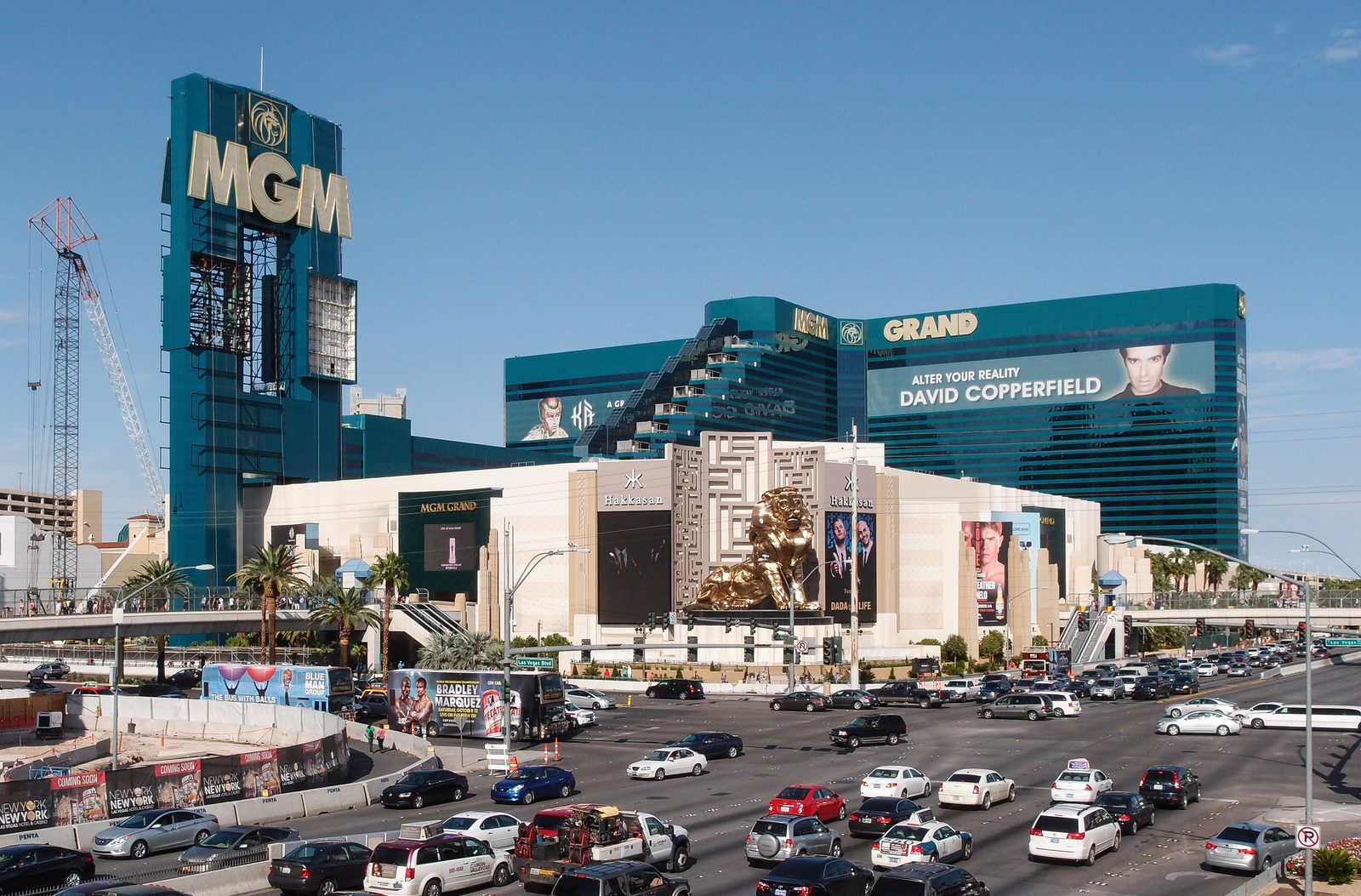 The MGM Grand on the Las Vegas Strip photographed in daylight.