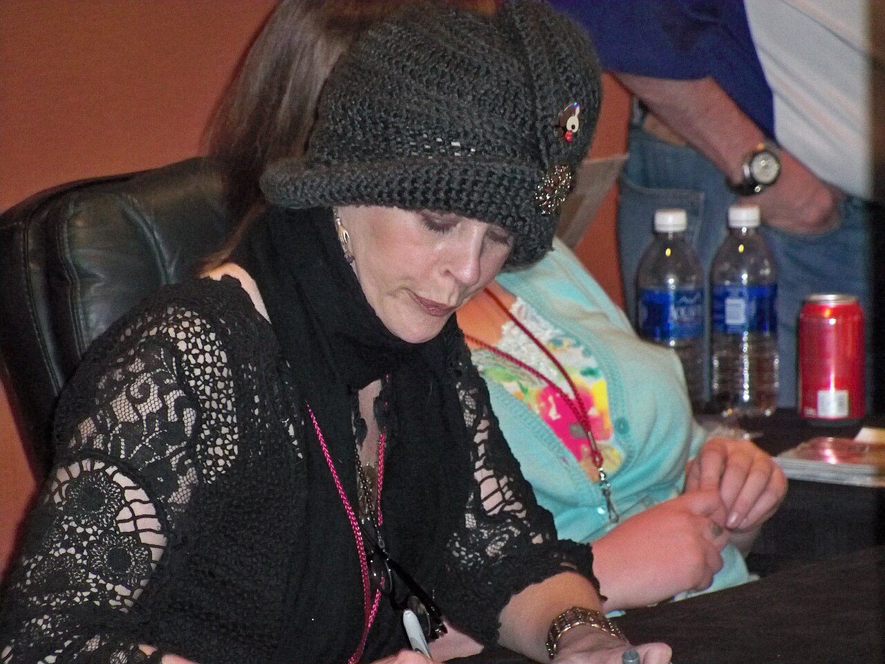 Melissa McBride, who plays Carol Peletier opposite Norman Reedus in The Walking Dead: Daryl Dixon (file photo)