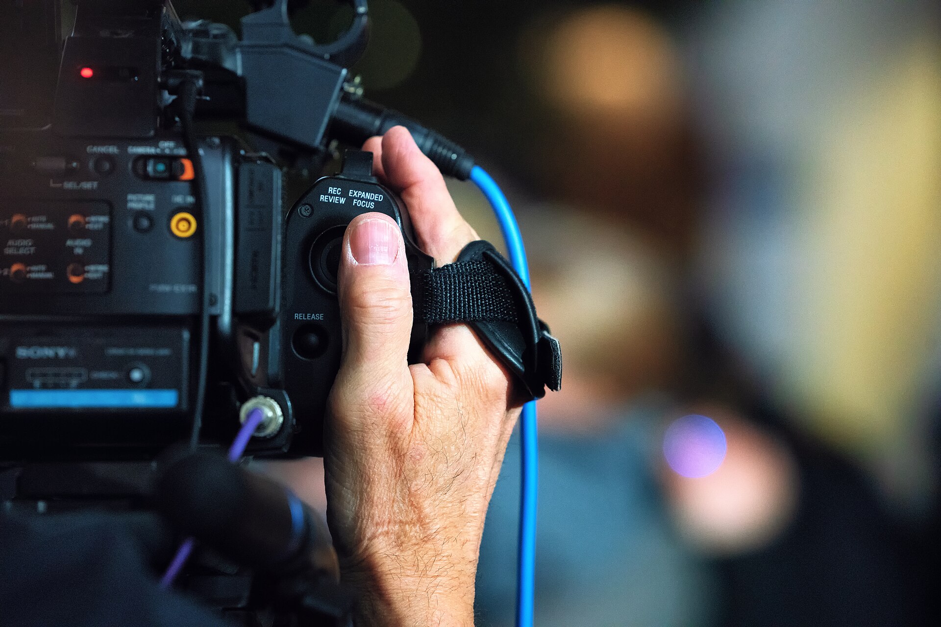 A photojournalist at work with a camera (file photo)