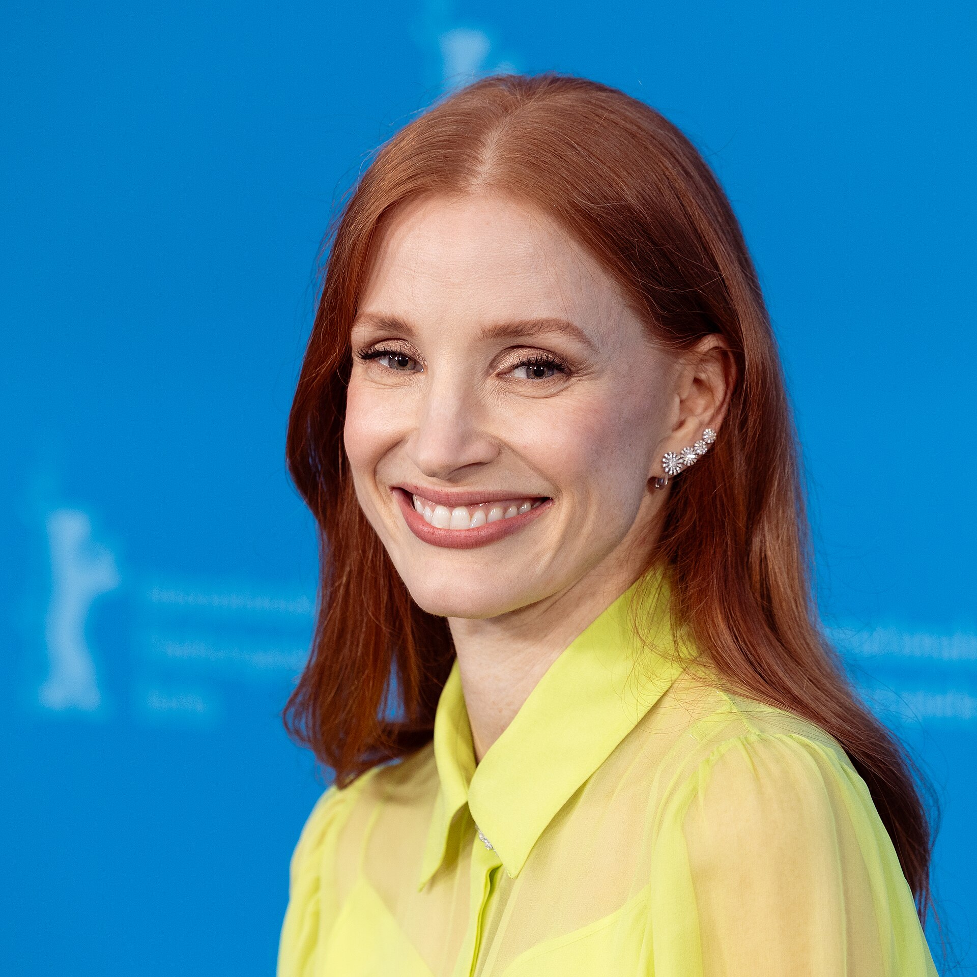 Jessica Chastain, who plays both a mother and her supernatural doppelganger in Blumhouse's original horror film Other Mommy