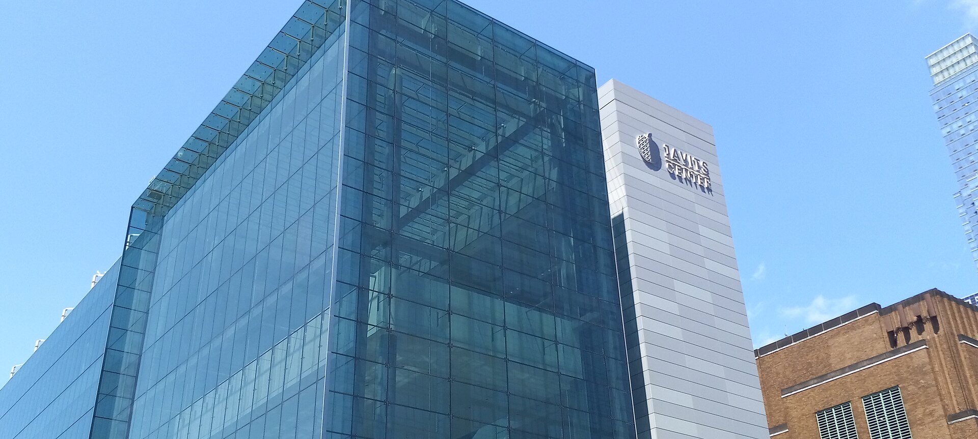 Another view of the Jacob K. Javits Convention Center in New York City