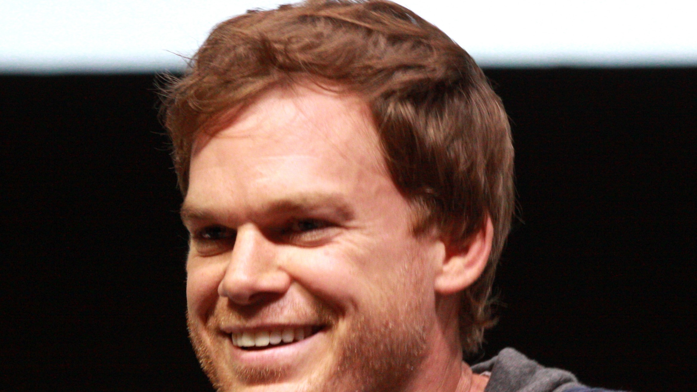 Michael C. Hall, star of 'Dexter: Resurrection,' photographed at a panel appearance