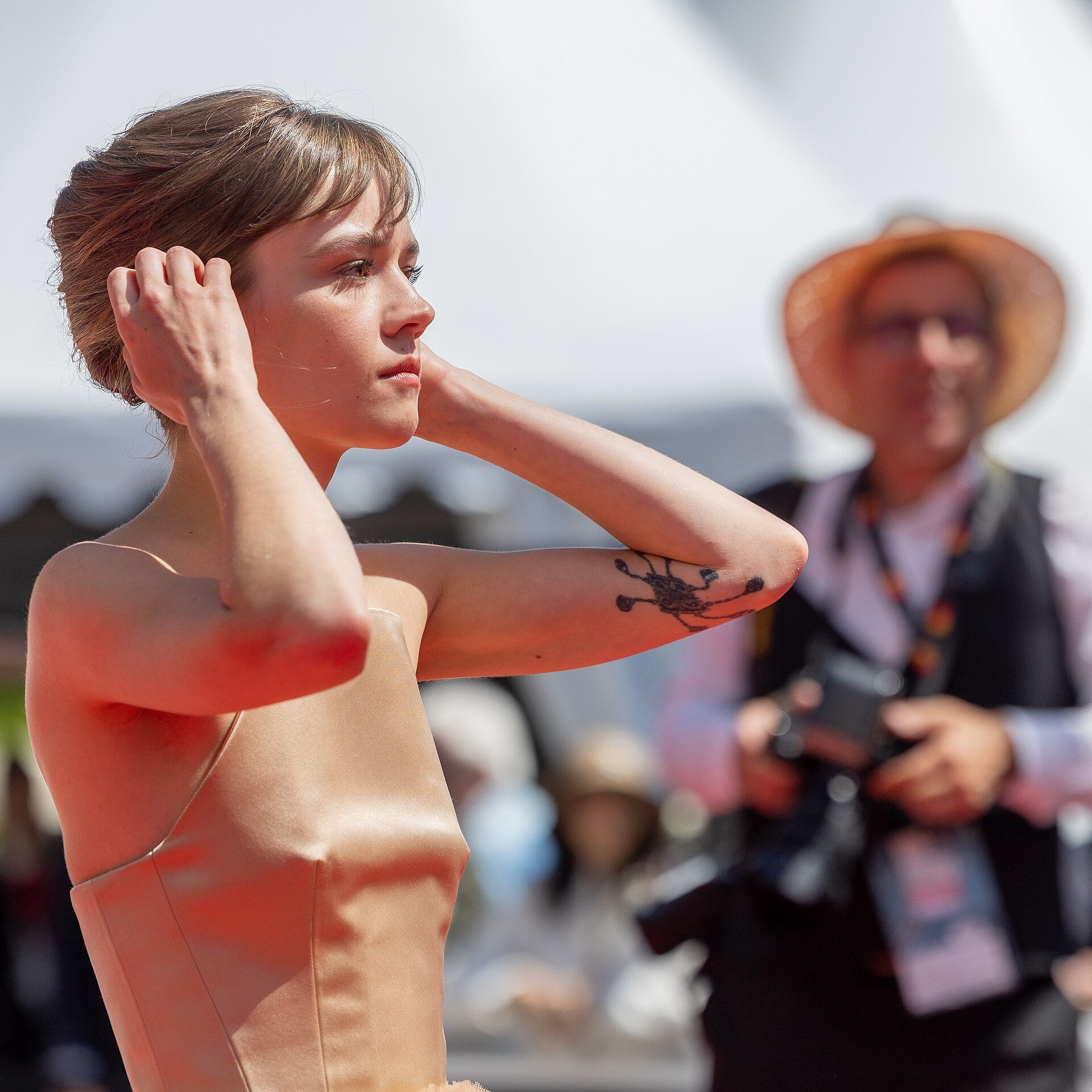 Lea Drinda, who plays Wanda Klatt in Apple TV's Where's Wanda?