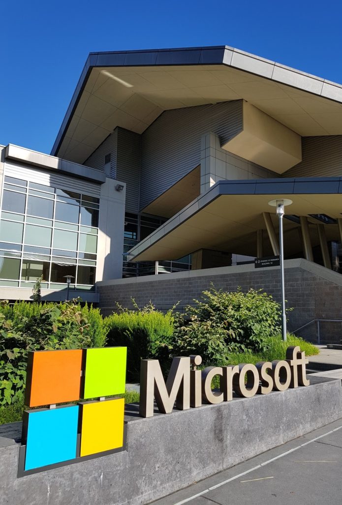 Microsoft headquarters campus in Redmond, Washington