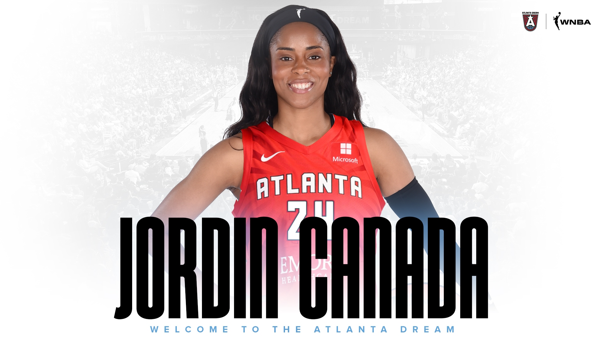 Atlanta Dream guard Jordin Canada, who ran the offense with 19 points and 11 assists in the Game 3 closeout