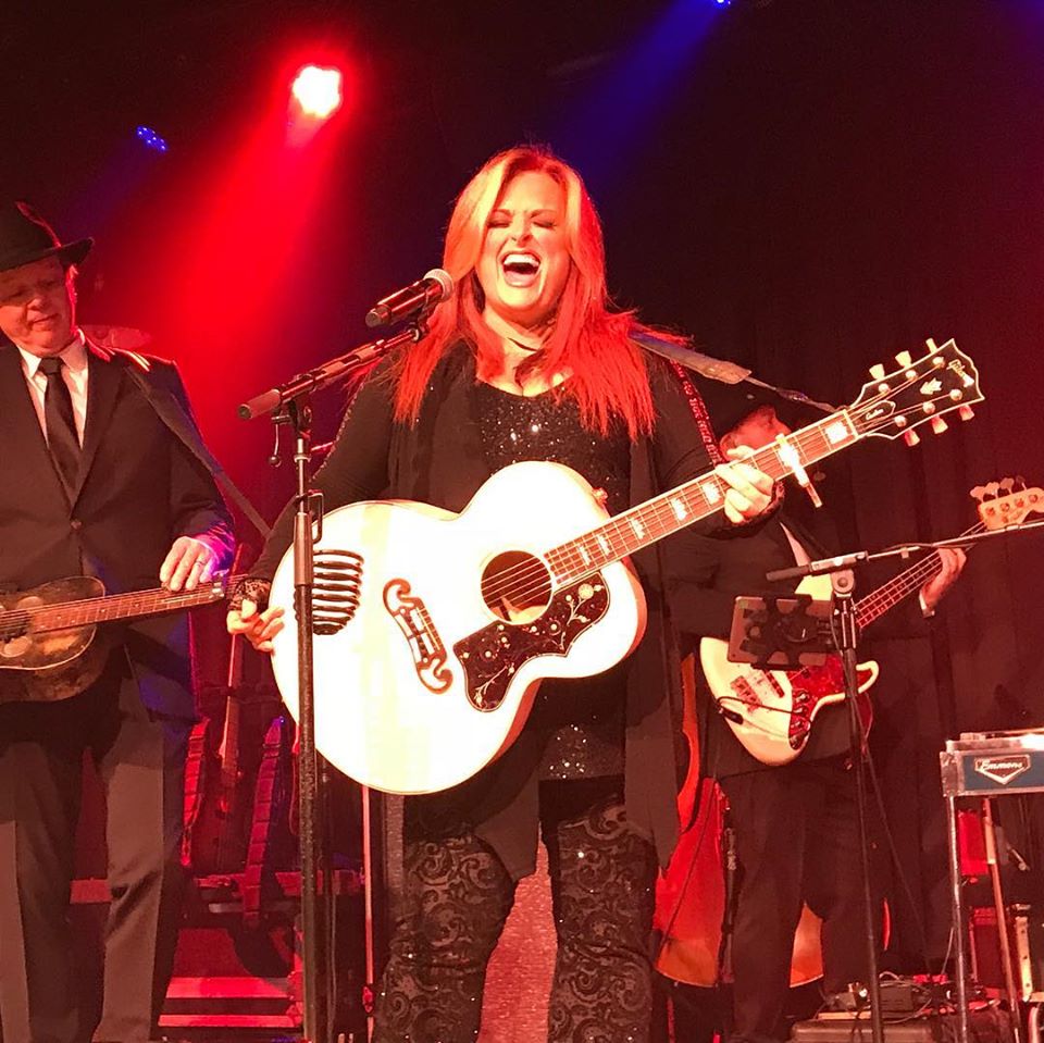 Wynonna Judd performing live on stage in 2018