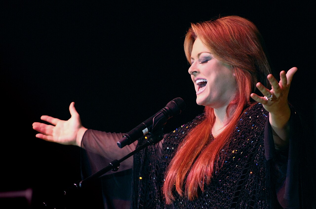 Wynonna Judd performing live in concert