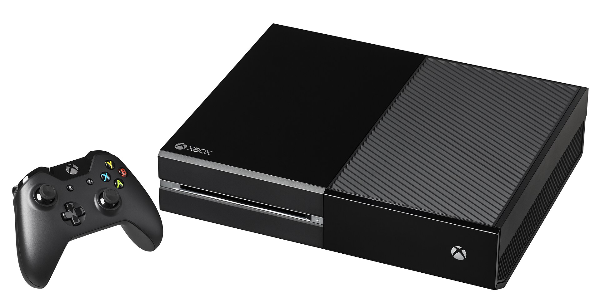 An Xbox One console and controller on a white background (file photo)