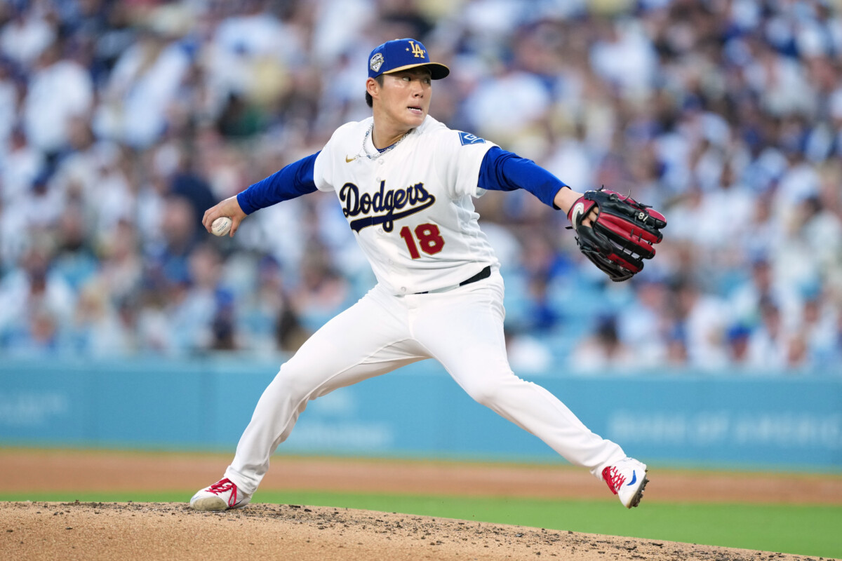 Yoshinobu Yamamoto delivers for the Dodgers during the 2026 season