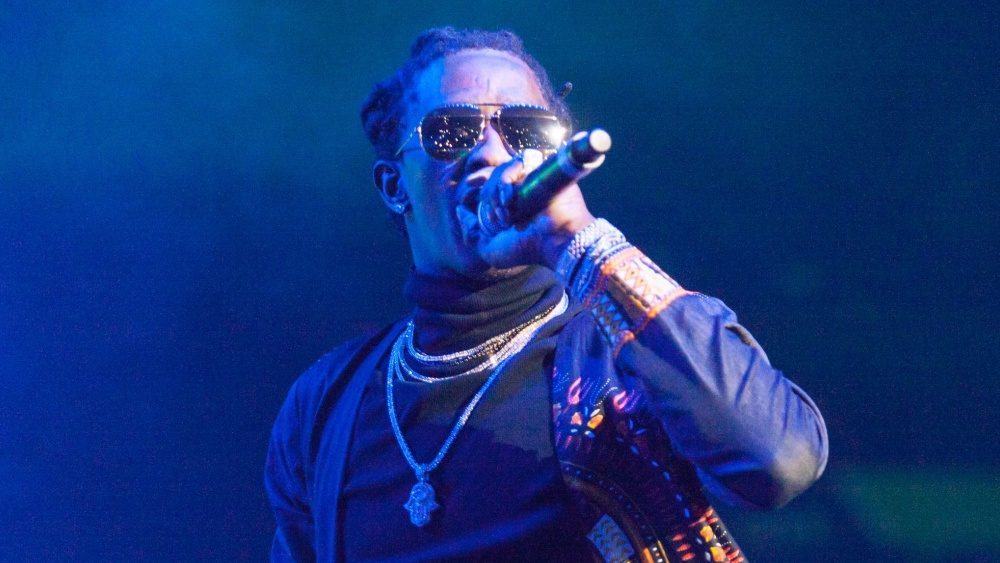 Young Thug performs live on stage
