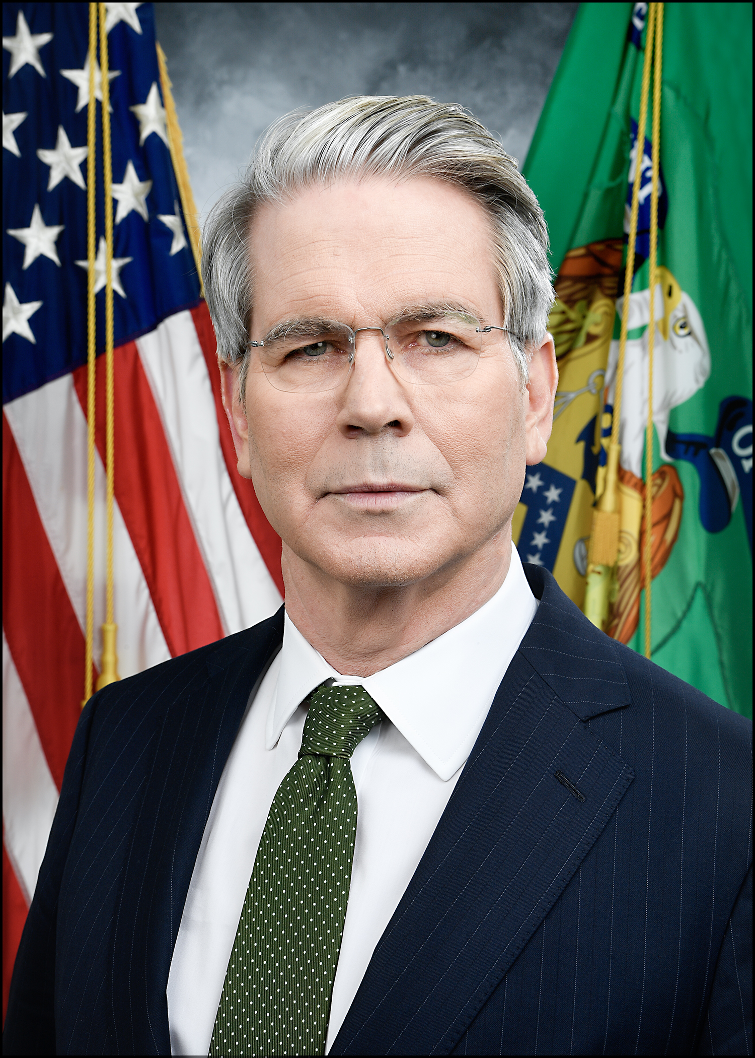 Treasury Secretary Scott Bessent, official portrait